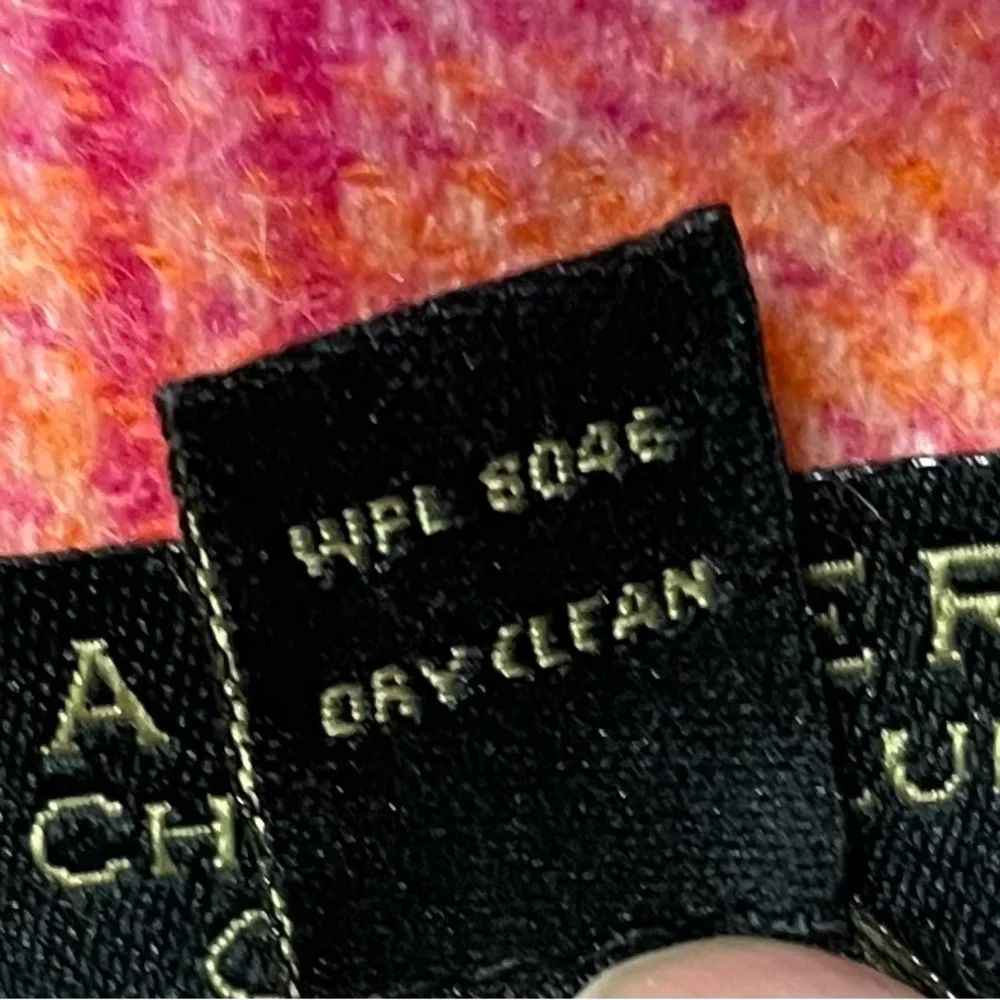 Charter Club Cashmere Scarf multicolored plaid - Picture 4 of 4